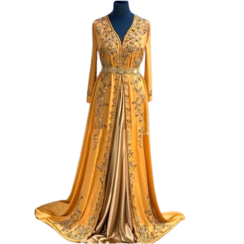 Georgette Casual Wear Moroccan Kaftan Georgette Casual Wear Moroccan Kaftan - Image 1