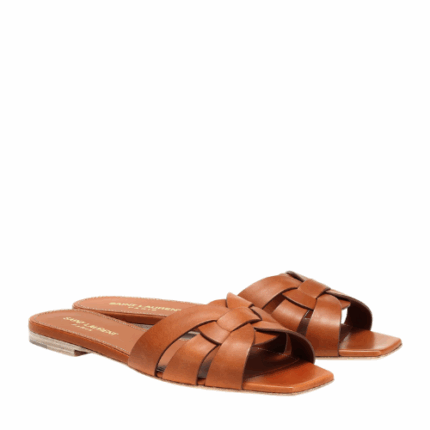 Tribute Nu Pieds 05 leather slides